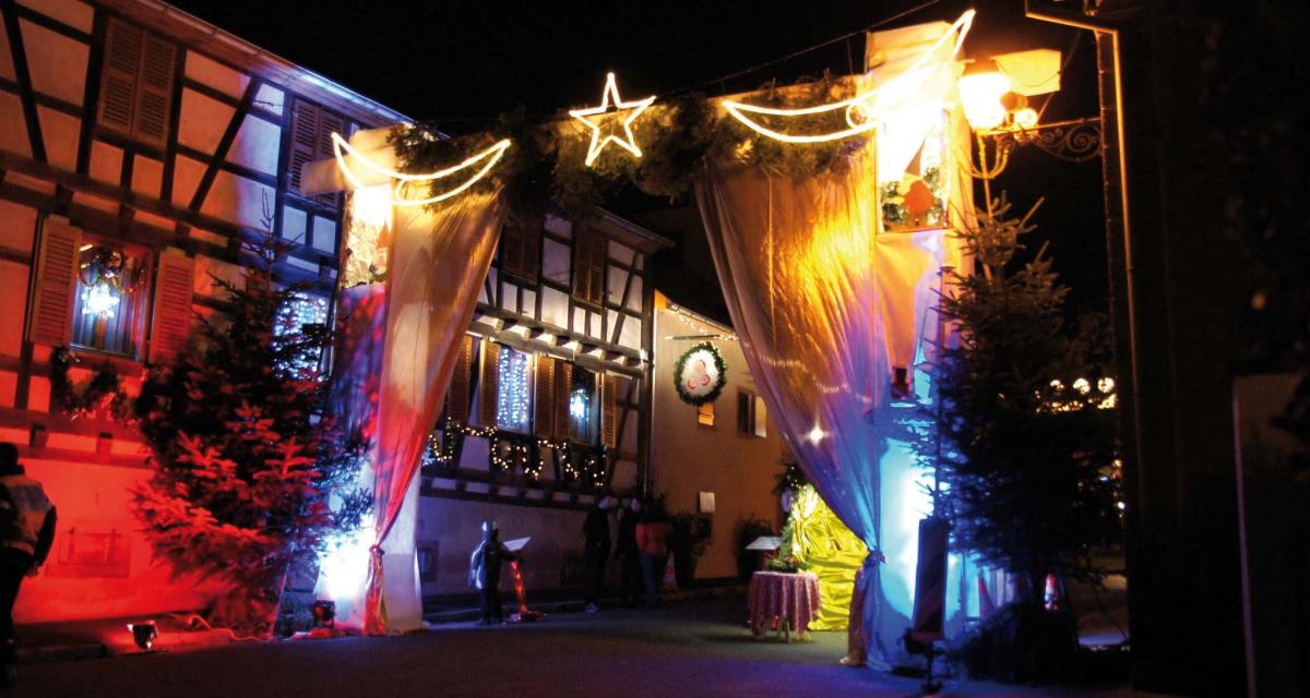 La porte d'entrée du village