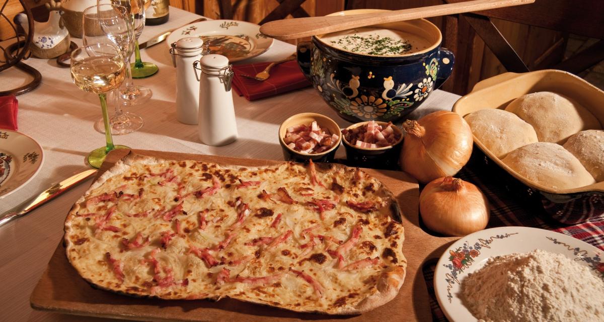 Tarte flambée Tarte flambée