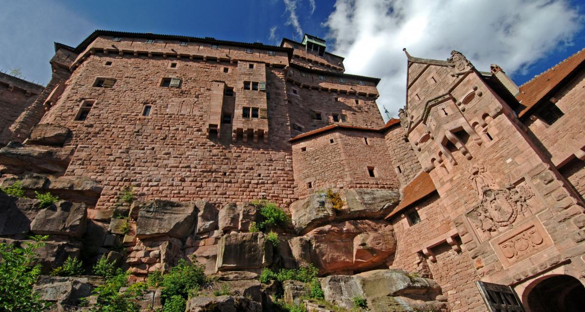 Donjon et la façade Sud