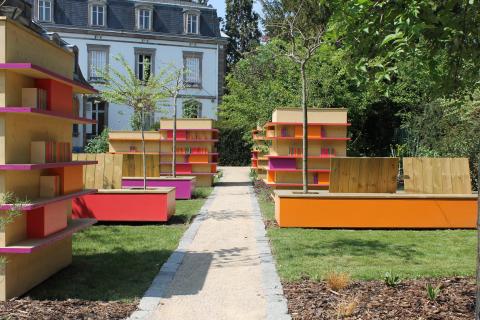 Hortus garden library in Sélestat