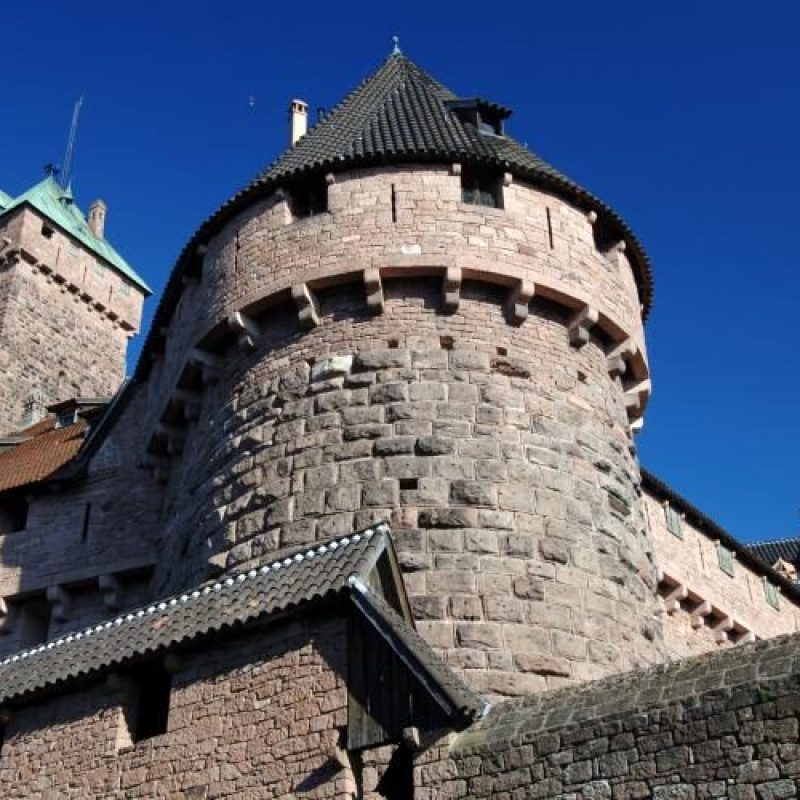 Tour du grand bastion - Haut-Koenigsbourg CEA 67