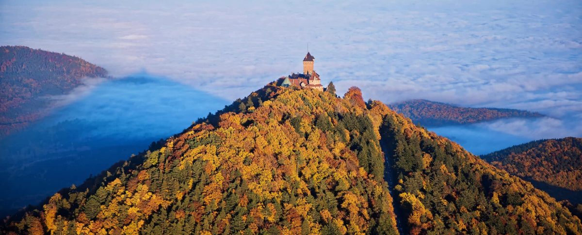 Château du Haut-Koenigsbourg en automne Tristan Vuano